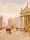 Famous Green Paintings - College Green, Dublin